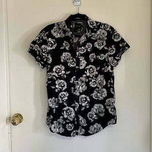 Denim and Flower Sz Small